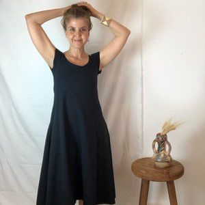 Hemp Midi Raya Dress w/ Pockets